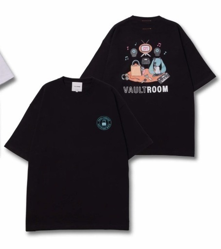 vaultroom HATSUNE MIKU TEE 黒 L 初音ミク