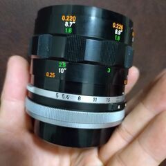 レンズ新品級 超希少　MACRO Canon LENS FL 50mm F3.5の画像
