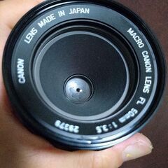 レンズ新品級 超希少　MACRO Canon LENS FL 50mm F3.5の画像