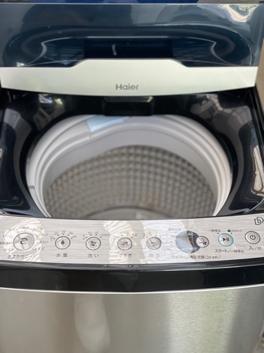送料・設置込み可?表示価格より10%OFF?　洗濯機　5.5kg インバーター　Haier 2023年【分解クリーニング済み】