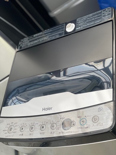 送料・設置込み可?表示価格より10%OFF?　洗濯機　5.5kg インバーター　Haier 2023年【分解クリーニング済み】