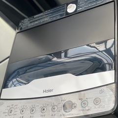 送料・設置込み可　洗濯機　5.5kg Haier 2023年【分解クリーニング済み】の画像