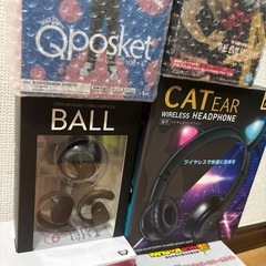 フィギュア、ヘッドホンなど6点セットの画像