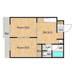 🏢安心の叶えRoom✨『2DK』川口市東領家✨敷金礼金無料…