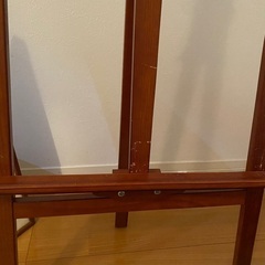 木製イーゼルお譲りします。の画像