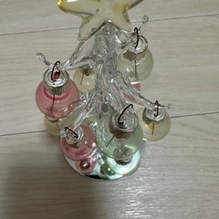 ガラス小物　クリスマスツリー　の画像