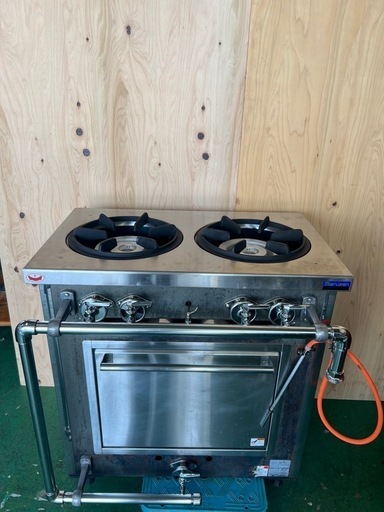 2019年マルゼン2口ガスレンジ ① 2019年マルゼン2口ガスレンジ 都市①