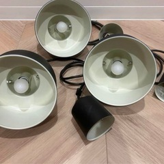 テーブルランプ 3個セットの画像