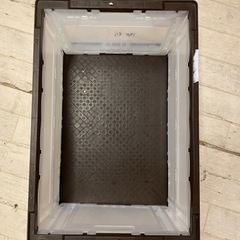 【札幌】コンテナ ボックス 収納 扉付き 折りたたみコンテナの画像