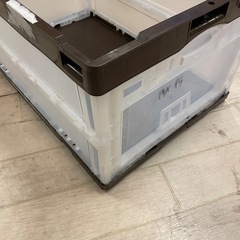 【札幌】コンテナ ボックス 収納 扉付き 折りたたみコンテナの画像