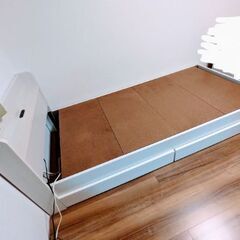 組み立て分解が簡単すぎるベッドですの画像