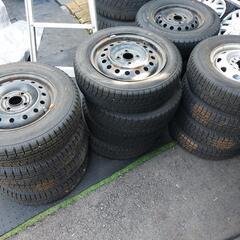 ありがとうございました！145/6PR12LT★145/80R13★155/65R14スタッドレスタイヤ&ホイール４本セットの画像