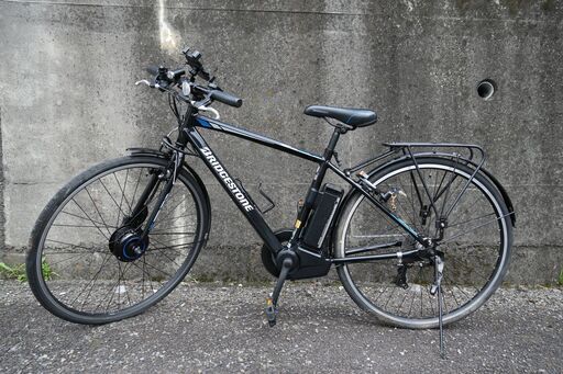 ブリヂストン TB1e 電動クロスバイク 自転車 ブラック