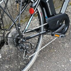 ブリヂストン TB1e 電動クロスバイク 自転車 ブラックの画像