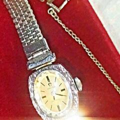 OMEGA　レディース　カットガラスの画像