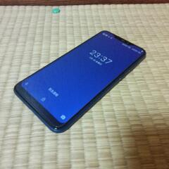 美品 zenfone max m2 SIMフリー SIM2枚 SDカード ブルー ブラック 2台ありますの画像