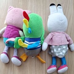 しまじろうの友達　ぬいぐるみ　ベネッセ　みみりん　トリッピー　ニャッキーの画像