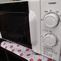 極上美品　ツインバード　簡単　電子レンジの画像