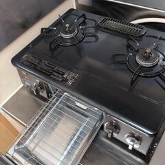 パロマ ガステーブルコンロ 正規品 日本製 IC-S37BM-Lの画像