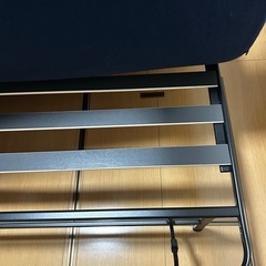 シングルベッド 折りたたみマットレスの画像