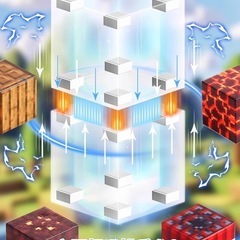 マグネットブロック 118 ピースセット 2CM ランダム 12 体のキャラクター公仔 & 収納バッグ & 収納バケツ付き 磁石おもちゃの画像