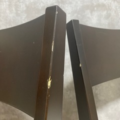 回転式ダイニングチェア2個セットの画像