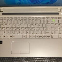 薄型＆大画面15.6インチ液晶搭載・東芝　Dynabook　BX/353KW　PABX353KSUW・メモリー大容量8GB・高速SSD+DVDスーパーマルチドライブ搭載・Windows11 Home(23H2版)＋Officeセットアップ済み中古美品の画像