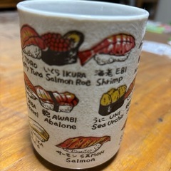 【今だけお値下げ】北海素材　湯呑み　茶碗　カップ　 回転寿司🍵非売品　　　　　の画像
