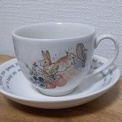 WEDGWOOD ピーターラビット カップ&ソーサー 5客セットの画像