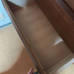 【美品】６段引き出し タンス 幅86×高さ95×奥行42cm 木製収納 チェスト 収納家具 衣類整理 洋服収納の画像