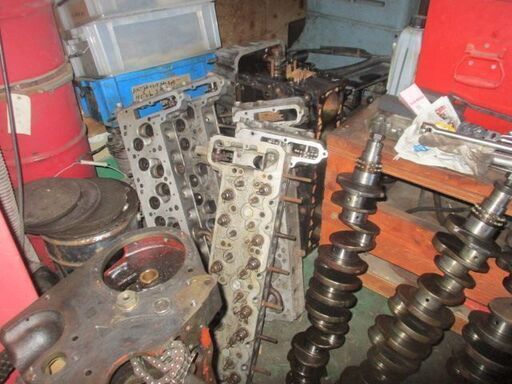 MB-SL専門工場113SL-127-129-130-111SE各種リペアー済みエンジン部品販売内燃機業務常設