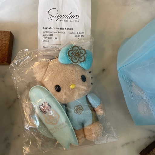キティ　HAWAII カハラホテル　　ぬいぐるみ カハラホテルのかわいいお土産 オリジナルグッズ編 | 小笠原リサ