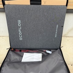 ecoflow 160w ソーラーパネルの画像
