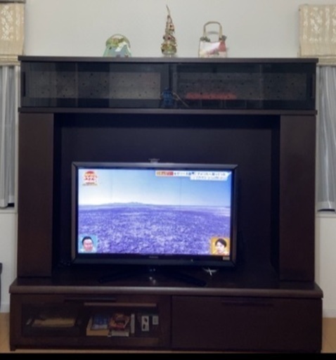 テレビボード　値下げしました！9月上旬までに引き取りの方お値引き致します^ ^