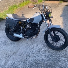 tw200カスタム　セルキック実動　自賠責付き　キャンプやツーリングにの画像