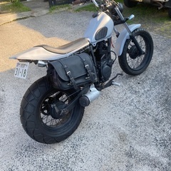 tw200カスタム　セルキック実動　自賠責付き　キャンプやツーリングにの画像