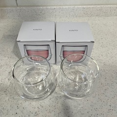 【新品未使用】KINTO ワイングラス250ml　2個セットの画像