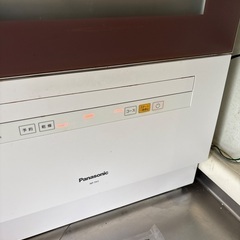 パナソニック食洗機 動作します。の画像