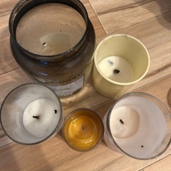 キャンドル　5点セットの画像