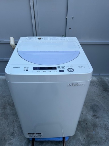 送料無料&一部地域は5000円引き！シャープ 洗濯機 7kg 22年製 美品 ES-TX8J｜洗濯機：シャープ