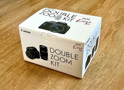 Canon デジタル一眼レフカメラ EOS Kiss X7 ダブルズームキット