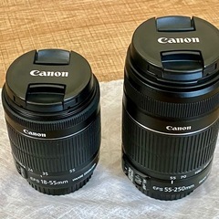 Canon デジタル一眼レフカメラ EOS Kiss X7 ダブルズームキット　プラス望遠レンズの画像