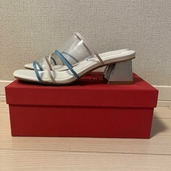 未使用品　オリエンタルトラフィック　バイカラーサンダルの画像