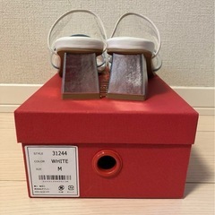 未使用品　オリエンタルトラフィック　バイカラーサンダルの画像