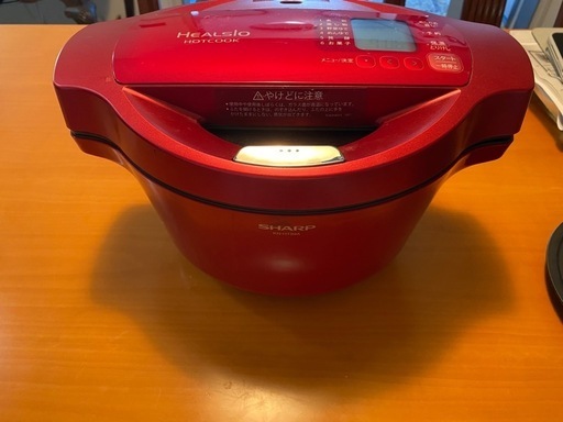 あ*す様 シャープ　ヘルシオ　ホットクック KN-HT99A-R レッド系 Amazon | シャープ 自動調理 鍋 ヘルシオ ホットクック 1.6L