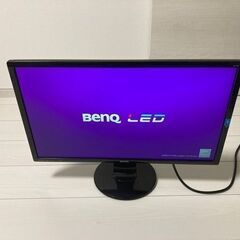 モニター　BenQ 24インチの画像