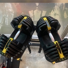 可変式ダンベル専用架台付の画像
