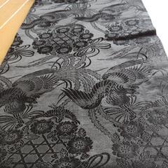 黒　丸帯　鳳凰柄の画像