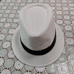 お洒落な紳士用夏用ハットです。の画像