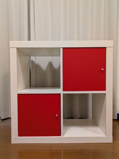 IKEA OLD IKEA 本棚　赤 IKEA BILLY イケア ビリー本棚赤レッド (けろみ) 新浦安の収納
